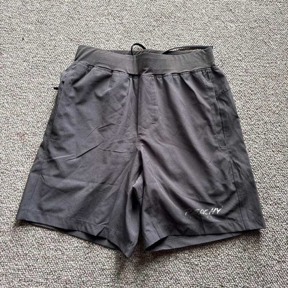 Peachy Boy's Grey Shorts with liner size small